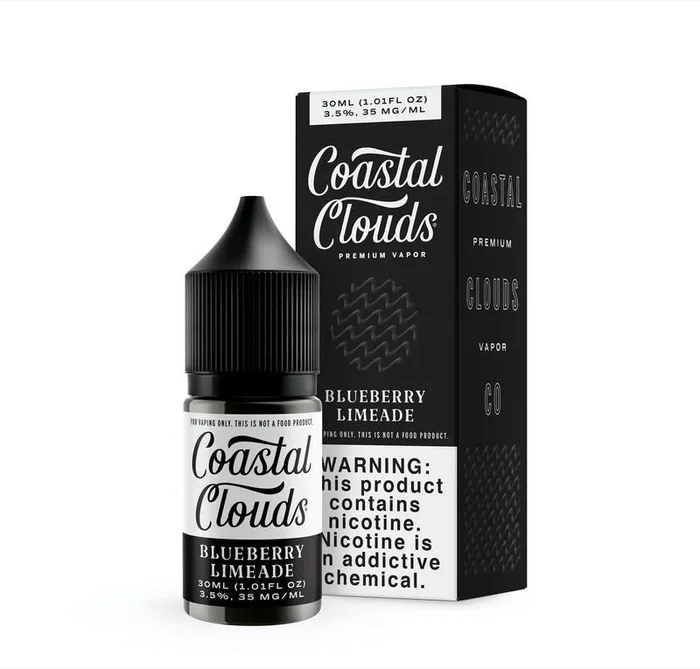 Blueberry Limeade by Coastal Clouds Salt Series – 30ML E-Liquid