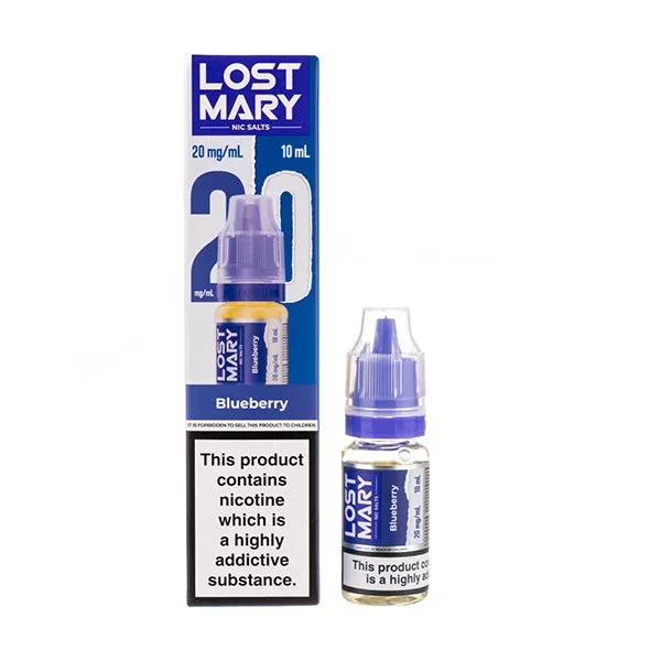 Blueberry Nic Salt E-Liquid by Lost Mary