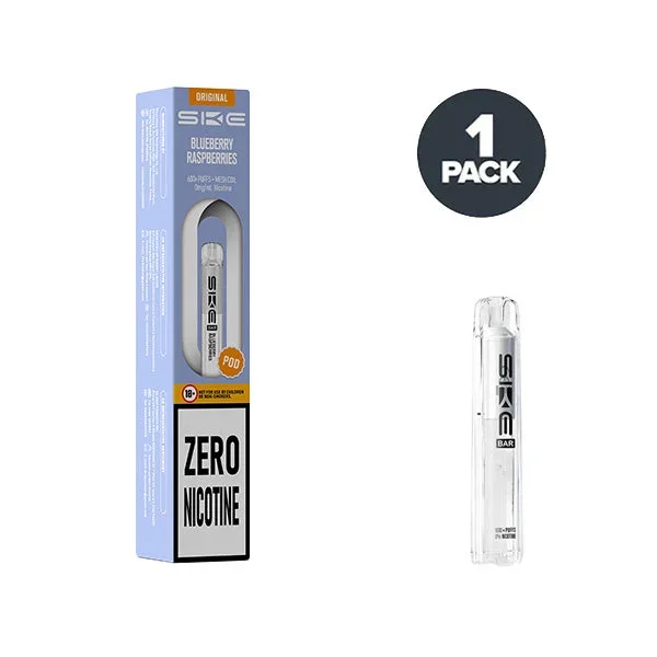 Blueberry Raspberries SKE Bar 600 Zero Nicotine Prefilled Pods