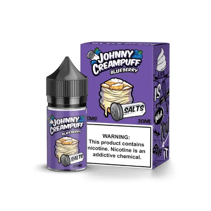 Blueberry SALT – Johnny Creampuff – 30mL