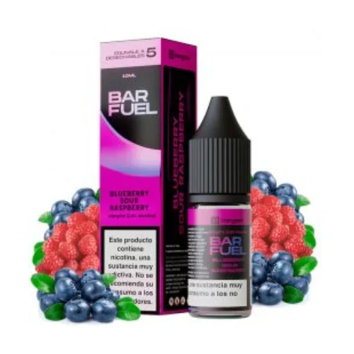 Blueberry Sour Raspberry 10ml (Sales de nicotina) (Bar Fuel by Hangsen)