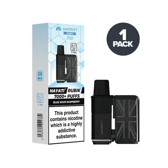 Blueberry Sour Raspberry Hayati Rubik 7000 Prefilled Pods