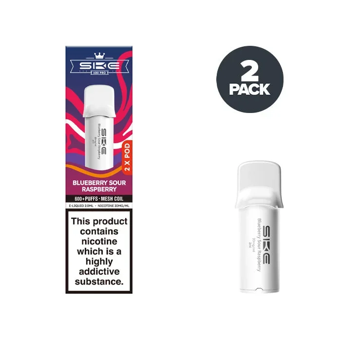 Blueberry Sour Raspberry SKE Crystal 600 Pro Prefilled Pod