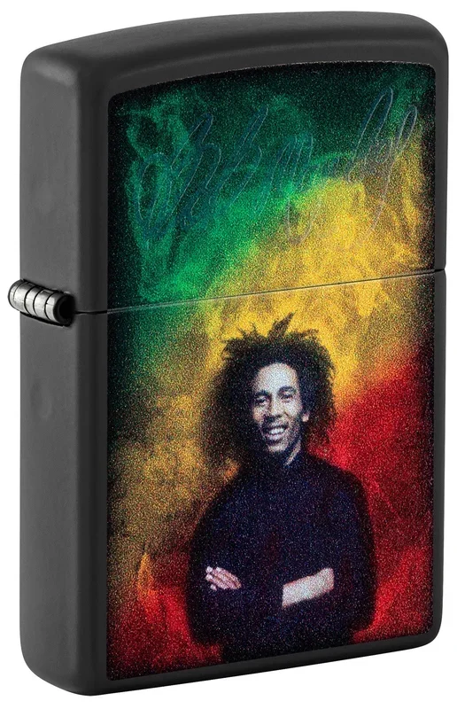 Bob Marley Black Light Signature Design