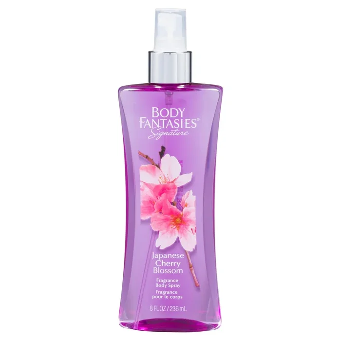 Body Fantasies Signature Japanese Cherry Blossom Fragrance Body Spray, 236-ml