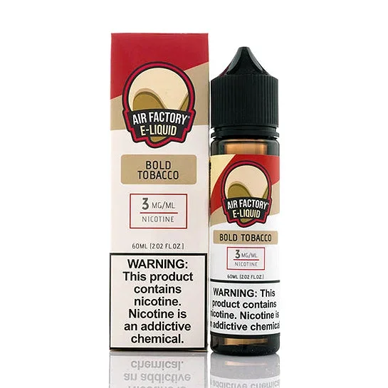 Bold Tobacco – Air Factory E-Juice (60 ml)