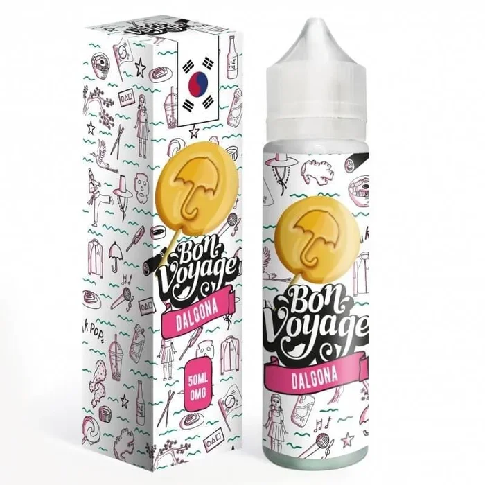 BON VOYAGE Dalgona – E-liquide 50ml