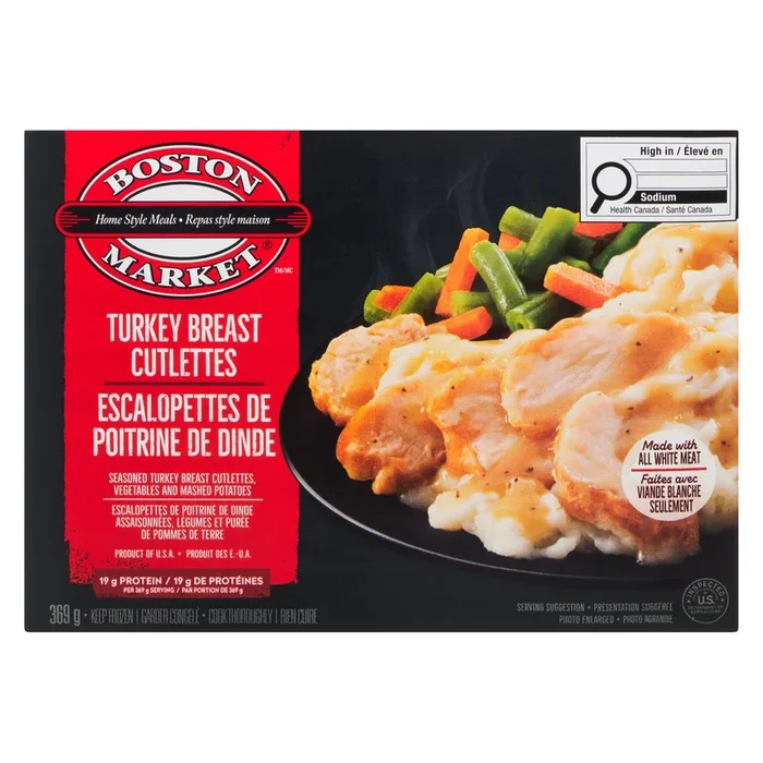 Boston Market Turkey Breast Cutlettes, 369 g
