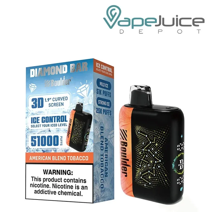 Boulder Diamond Bar 51K Tobacco Disposable