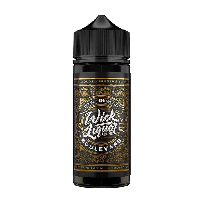 Boulevard Shortfill E-Liquid by Wick Liquor 100ml