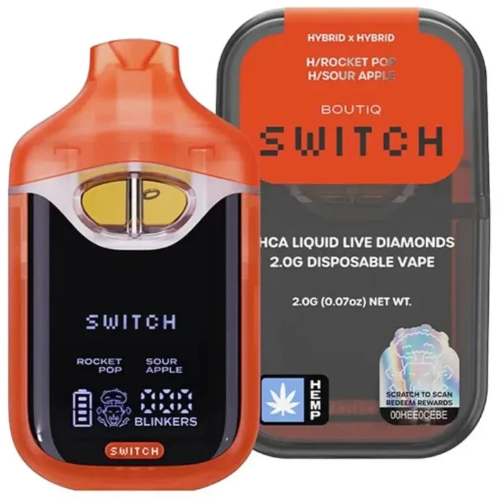 Boutq Switch V4 THCa Liquid Diamond Disposable 2g