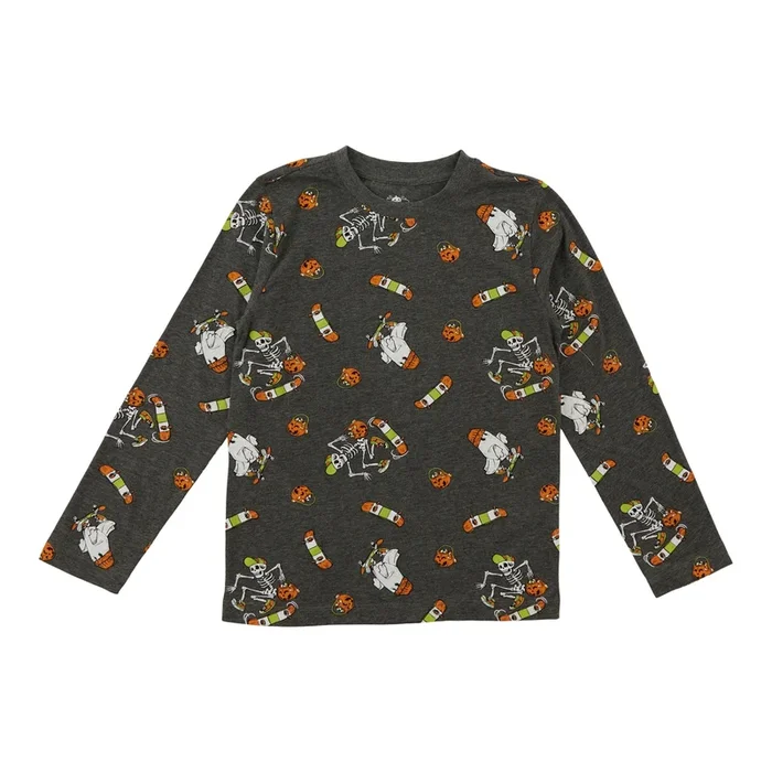 Boys’ Novelty Long Sleeve Printed T-Shirt