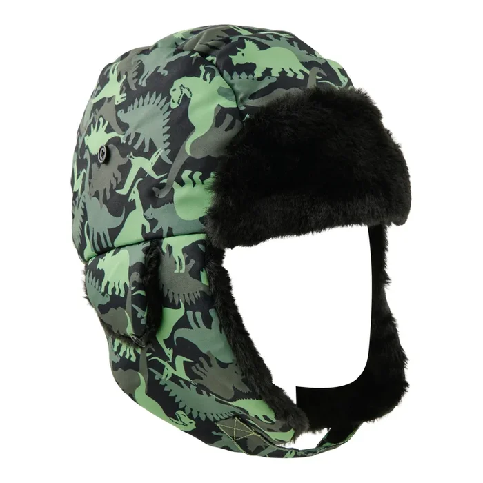 Boys’ Printed Trapper Hat