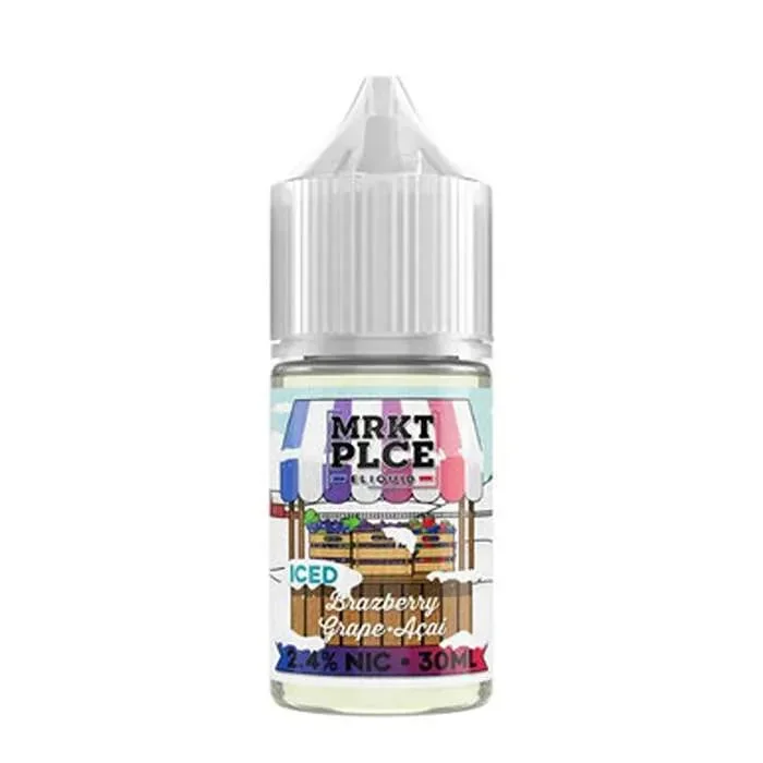 Brazberry Grape Acai Iced Nicotine Salt by Mrktplce