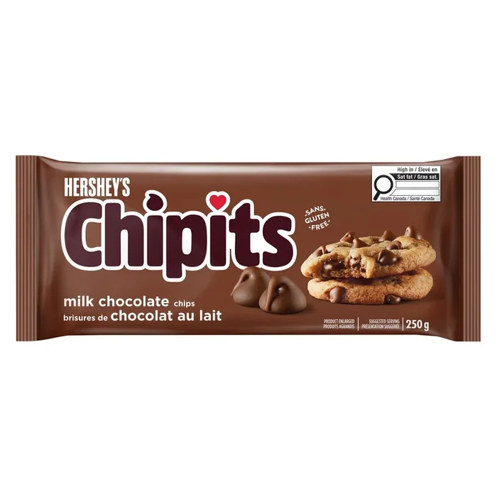 Brisures de chocolat au lait Chipits Hershey’s, 250 g