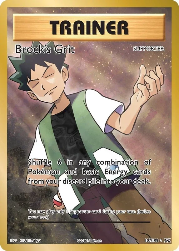 Brock’s Grit (Full Art) (107/108) (EVO)