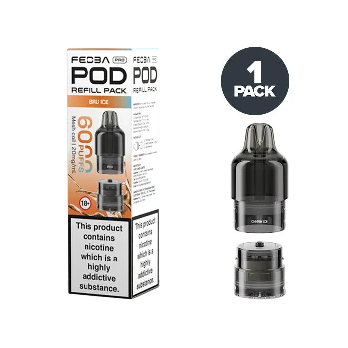 Bru Ice Feoba Pro 6000 Prefilled Pods