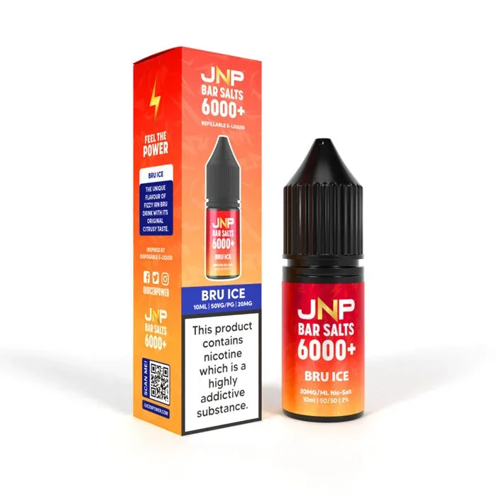Bru Ice Nicotine Salt by JNP Bar Salts 6000+