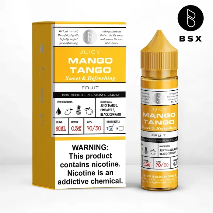 BSX Vapor BSX Series – Mango Tango – 60ML E-Liquid