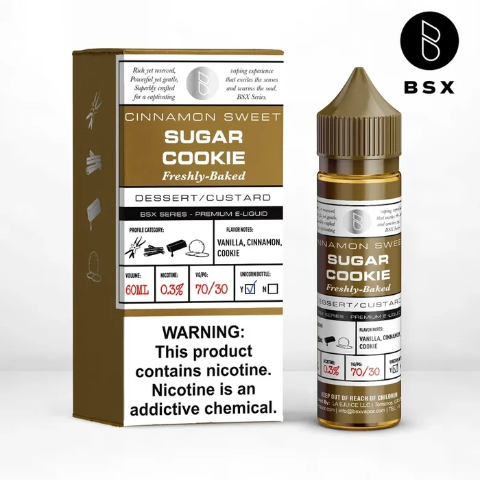 BSX Vapor BSX Series – Sugar Cookie – 60ML E-Liquid