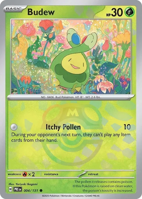 Budew (Master Ball Pattern) (004/131) (PRE)