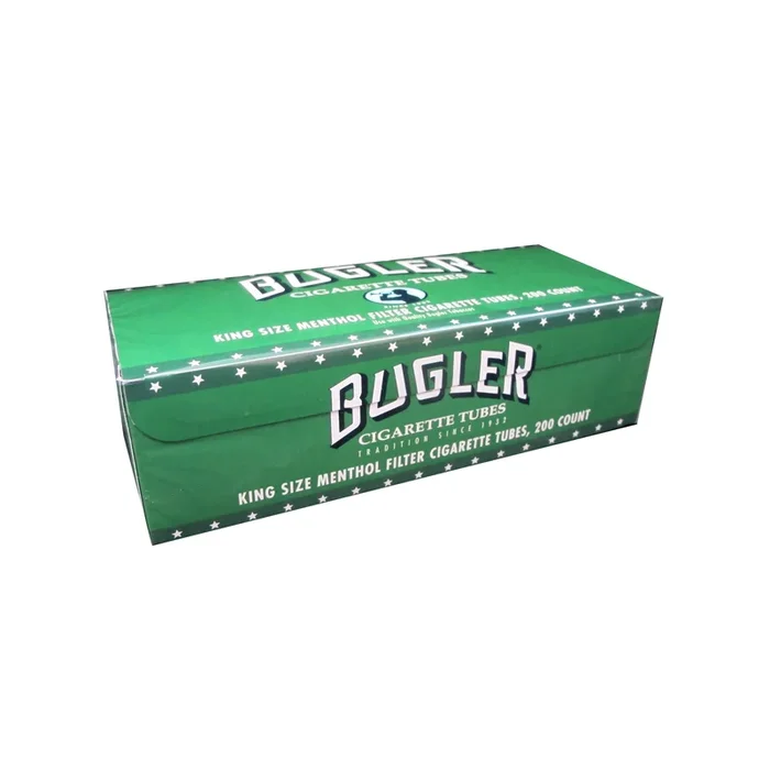 Bugler Green (Menthol) Cigarette Tubes