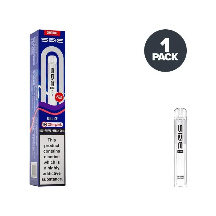 Bull Ice SKE Bar 600 Prefilled Pods