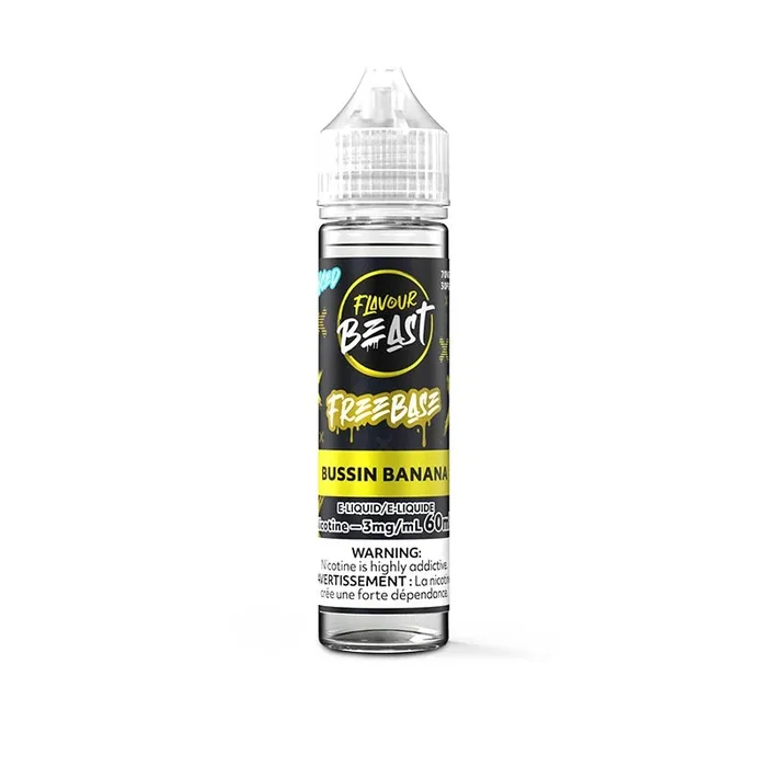 Bussin Banana Iced By Flavour Beast E-Liquid (AB)