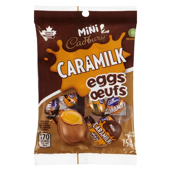 Cadbury Caramilk Mini Eggs – 154g