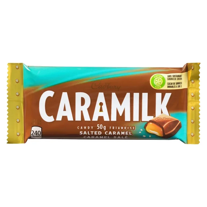 Cadbury Caramilk Salted Caramel Candy, 50-g