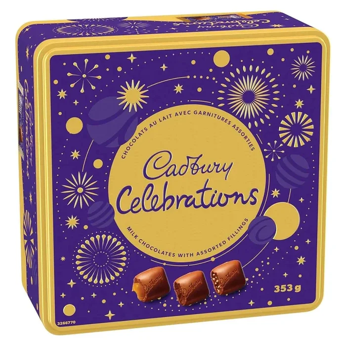 Cadbury Celebrations Chocolats au Lait avec Garnitures Assortis, 353 g