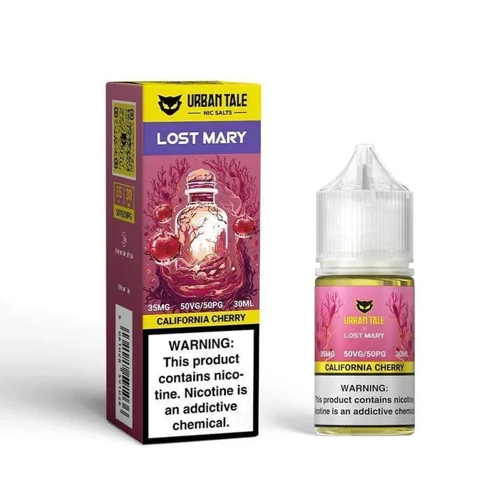 California Cherry – URBAN TALE x LOST MARY Salt 30mL