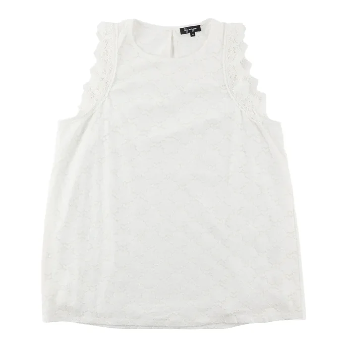 Camisole en dentelle taille plus lily morgan pour femmes
