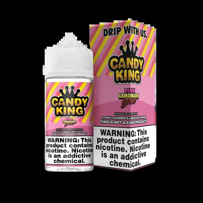 CANDY KING – Pink Lemonade Strips – 100ML E-Liquid