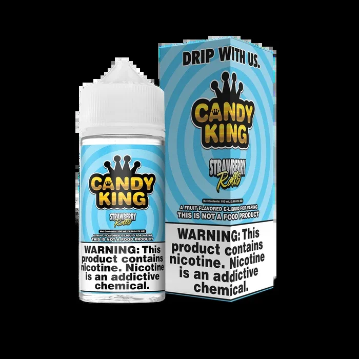 CANDY KING – Strawberry Rolls – 100ML E-Liquid