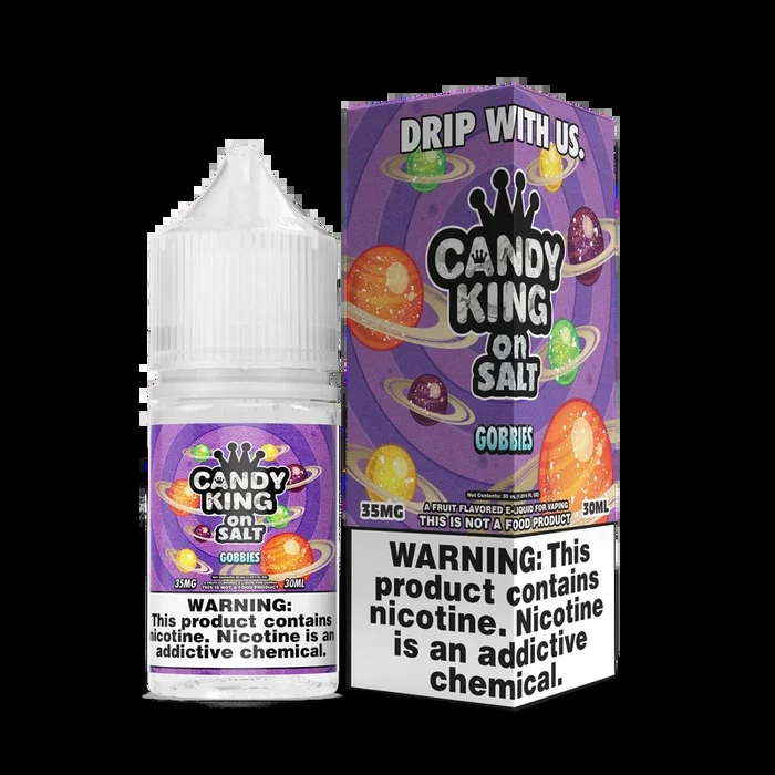 CANDY KING on SALT – Gobbies – 30ML E-Liquid