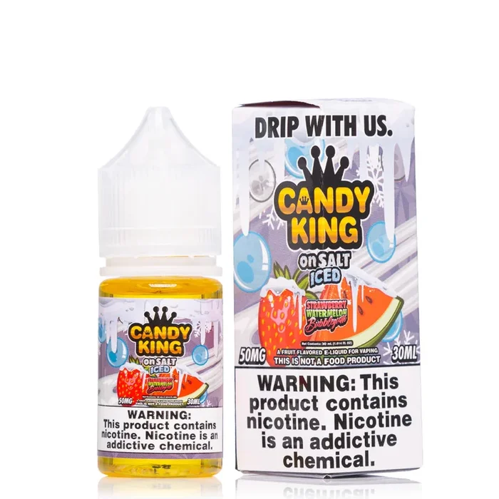 Candy King on Salt Iced – Strawberry Watermelon Bubblegum