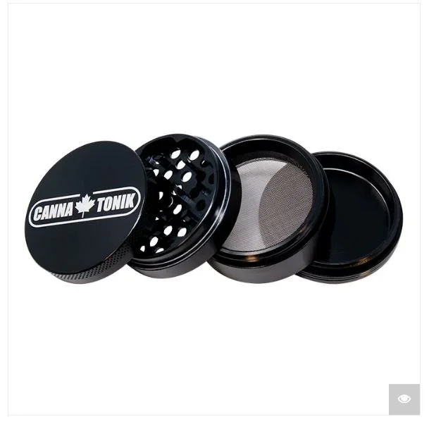 Cannatonik Black Aluminium Grinder 56mm