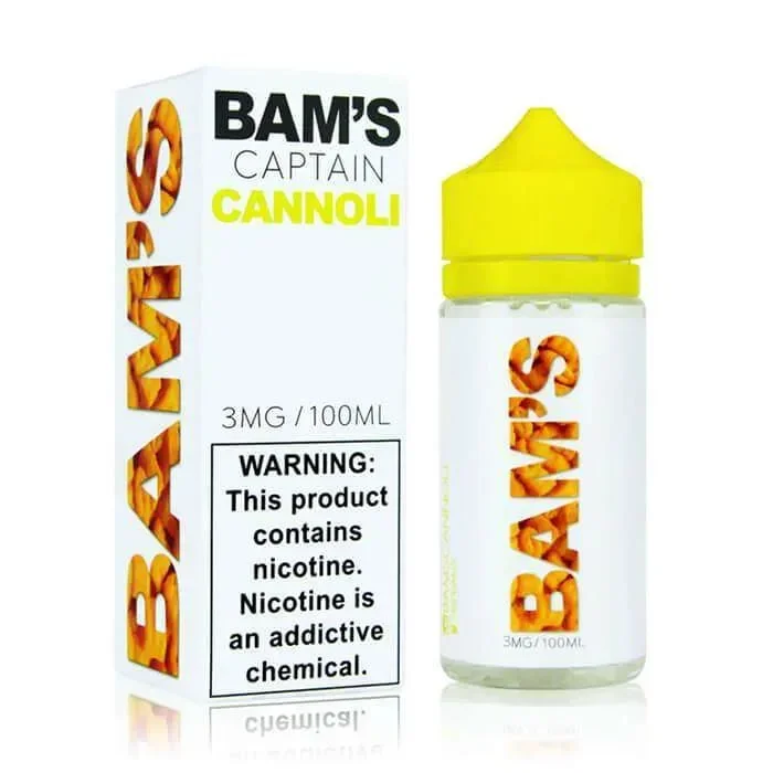 Captain Cannoli E-Liquid by Bam’s Cannoli