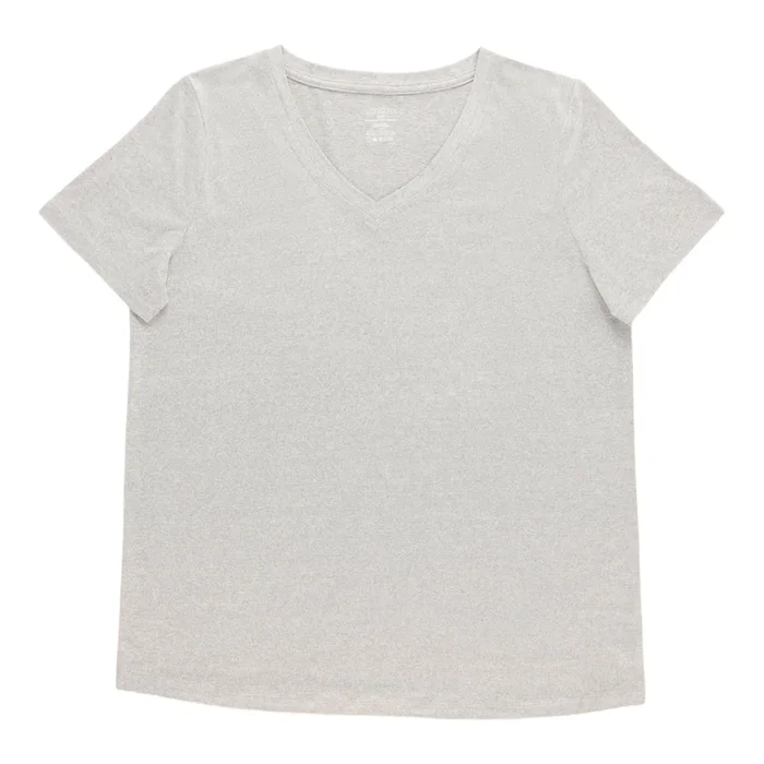 Carisma Women’s Solid V-Neck Sleep T-Shirt