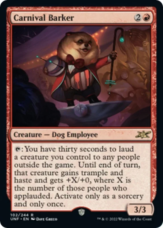 Carnival Barker (102) (UNF)