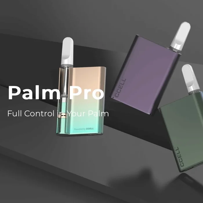 CCELL Palm Pro 500mAh Variable Voltage 510 Thread Battery With Type-C Cable