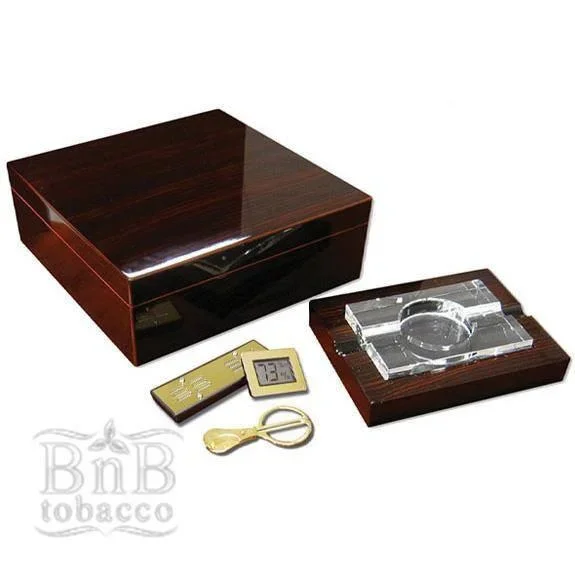 Chamberlain Cherrywood Humidor Kit