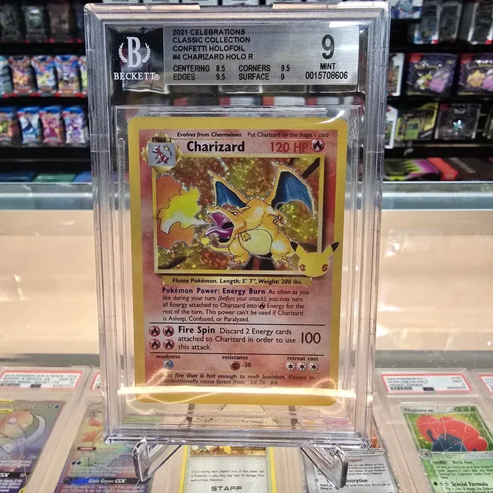 Charizard (4/102) [Celebrations: 25th Anniversary – Classic Collection] BGS 9