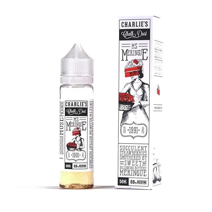 Charlie’s Chalk Dust – Ms Meringue 50ml Short Fill E-Liquid