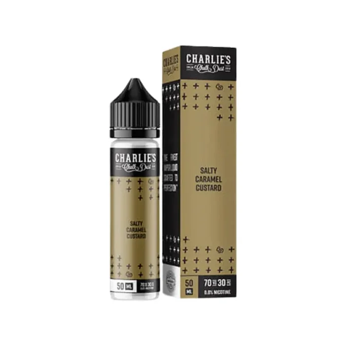 Charlie’s Chalk Dust Salty Caramel Custard 50ml E-liquid