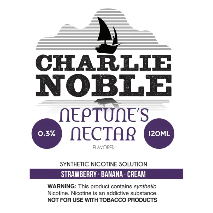 Charlie Noble E-liquid 120mL Neptune’s Nectar –