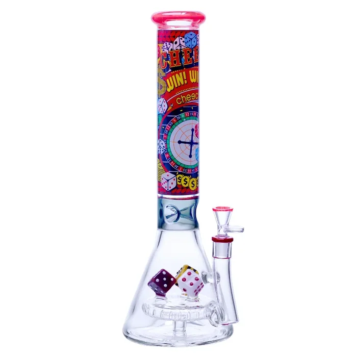 Cheech – 15″ Dice Themed Casino Beaker
