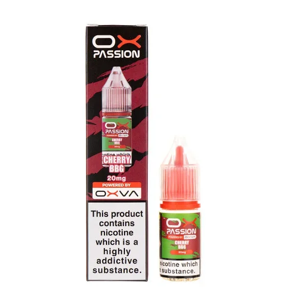 Cherry BBG Nic Salt E-Liquid by Oxva Ox Passion