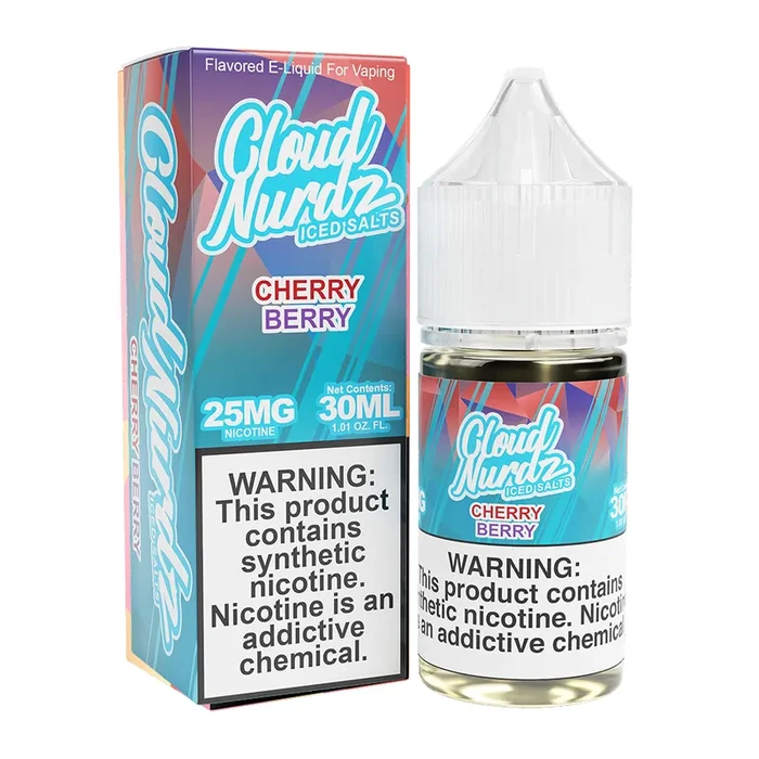 Cherry Berry Ice | Cloud Nurdz Salts | 30mL